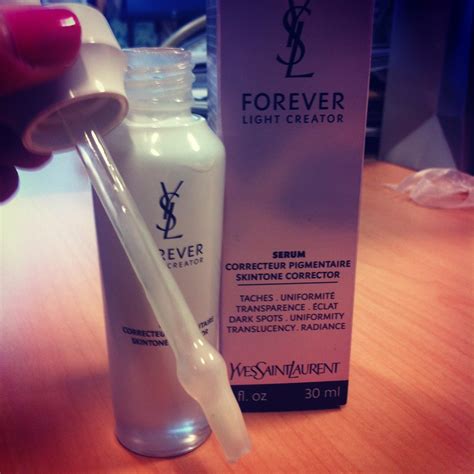 ysl forever light creator uv protection review|Forever Light Creator Skintone Corrector Serum Review .